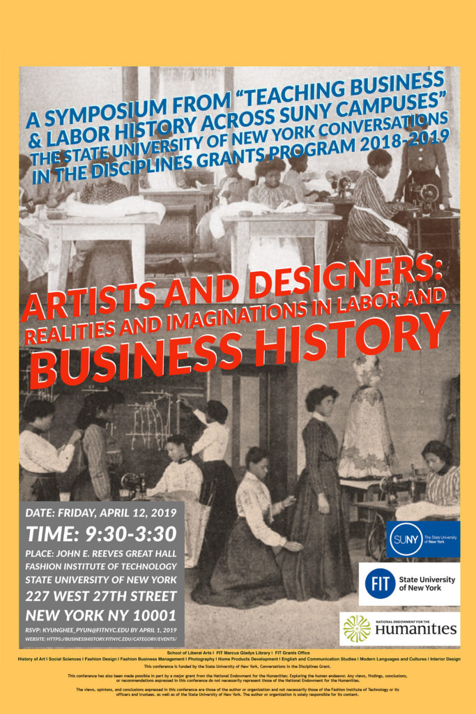 Poster for Symposium: Artists and Designers